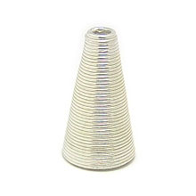 Bali Beads Silver Caps - Cone Caps, Silver Beads C1009