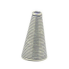 Bali Beads | Sterling Silver Silver Caps - Cone Caps, Silver Beads C1010