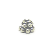 Bali Beads | Sterling Silver Silver Caps - Granulated Caps, Silver Beads C2011