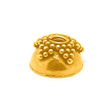 Bali Vermeil-24k Gold Plated - Vermeil Granulated Caps