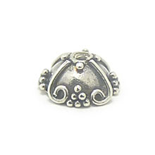 Bali Beads | Sterling Silver Silver Caps - Ornate Caps, Silver Beads C3004