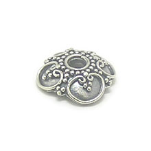 Bali Beads | Sterling Silver Silver Caps - Ornate Caps, Silver Beads C3005