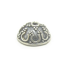 Bali Beads | Sterling Silver Silver Caps - Ornate Caps, Silver Beads C3007