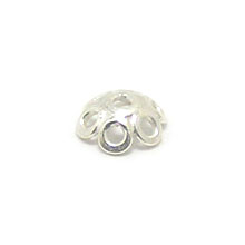 Bali Beads | Sterling Silver Silver Caps - Wired Bead Caps, Silver Beads C4017