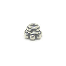 Bali Beads | Sterling Silver Silver Caps - Wired Bead Caps, Silver Beads C4021