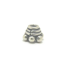 Bali Beads | Sterling Silver Silver Caps - Wired Bead Caps, Silver Beads C4022