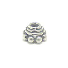Bali Beads | Sterling Silver Silver Caps - Wired Bead Caps, Silver Beads C4023