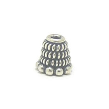 Bali Beads | Sterling Silver Silver Caps - Wired Bead Caps, Silver Beads C4031