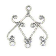 Bali Beads | Sterling Silver Silver Findings - Chandeliers, Silver Beads F1002