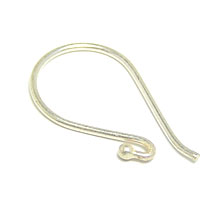 Bali Beads Silver Findings - Earwires, Silver Beads F4004