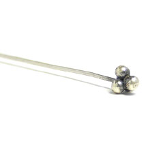 Bali Beads | Sterling Silver Silver Findings - Headpins, Silver Beads F6011