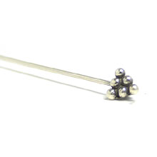 Bali Beads | Sterling Silver Silver Findings - Headpins, Silver Beads F6013