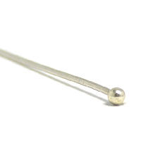 Bali Beads | Sterling Silver Silver Findings - Headpins, Silver Beads F6036