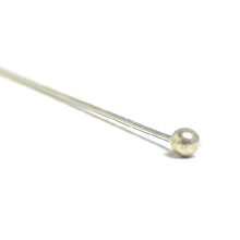 Bali Beads | Sterling Silver Silver Findings - Headpins, Silver Beads F6037