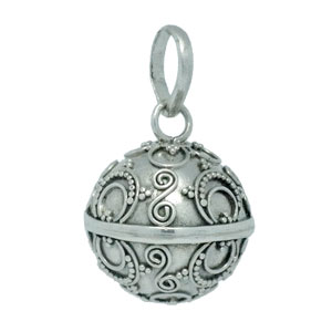 Bali Beads | Sterling Silver Silver Jewelry - Harmony Balls, Sterling silver harmony ball