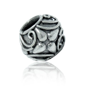 Bali Beads | Sterling Silver Silver Beads - Large Hole Beads, Sterling Silver Large Hole Bead