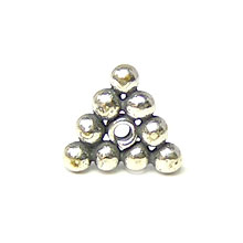 Bali Beads | Sterling Silver Silver Spacers - Flat Spacers, Silver Beads S1010
