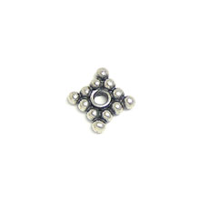 Bali Beads | Sterling Silver Silver Spacers - Flat Spacers, Silver Beads S1019