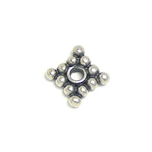 Bali Beads | Sterling Silver Silver Spacers - Flat Spacers, Silver Beads S1020