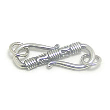 Bali Beads | Sterling Silver Silver Toggles and Claps - Claps, Silver Beads T5003