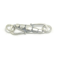 Bali Beads | Sterling Silver Silver Toggles and Claps - Claps, Silver Beads T5004