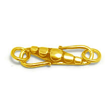 Bali Beads | Sterling Silver Vermeil-24k Gold Plated - Vermeil Toggles and Clasps, 24K Gold Vermeil on Sterling Silver Clasps - T5004V