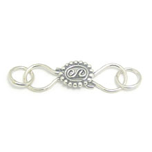 Bali Beads | Sterling Silver Silver Toggles and Claps - Claps, Silver Beads T5005