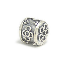 Bali Silver Beads - Barrel and Pipe Beads