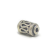 Bali Silver Beads - Barrel and Pipe Beads