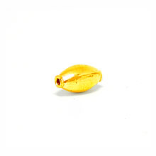 Bali Beads | Sterling Silver Vermeil-24k Gold Plated - Vermeil Plain Beads, 24K Gold Vermeil on Sterling Silver B4031V