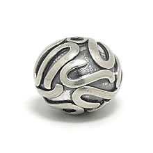 Bali Silver Beads - Round Beads