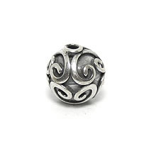 Bali Silver Beads - Round Beads