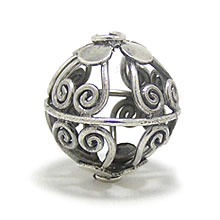 Bali Silver Beads - Round Beads