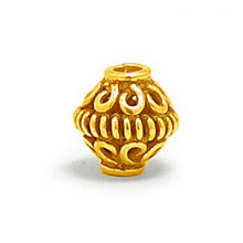 Bali Vermeil-24k Gold Plated - Vermeil Round Beads