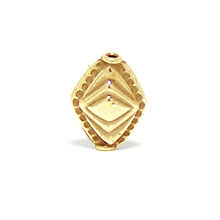 Bali Vermeil-24k Gold Plated - Vermeil Stamp Beads