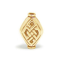 Bali Vermeil-24k Gold Plated - Vermeil Stamp Beads