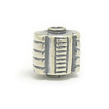 Bali Silver Beads - Stamp Beads