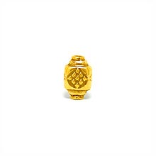 Bali Beads | Sterling Silver Vermeil-24k Gold Plated - Vermeil Stamp Beads, Vermeil Stamped Beads on Sterling Silver