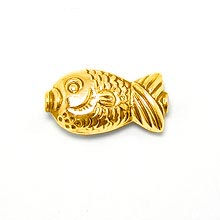 Bali Beads | Sterling Silver Vermeil-24k Gold Plated - Vermeil Stamp Beads, Vermeil Stamped Beads on Sterling Silver