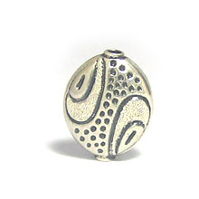 Bali Silver Beads - Stamp Beads