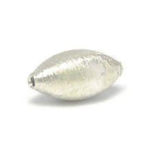 Bali Silver Beads - Brushed Beads