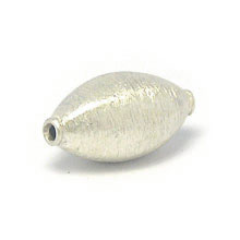 Bali Silver Beads - Brushed Beads