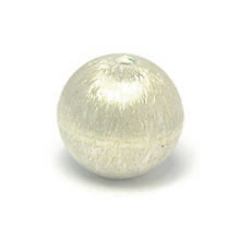 Bali Silver Beads - Brushed Beads