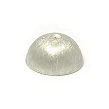 Bali Silver Beads - Brushed Beads