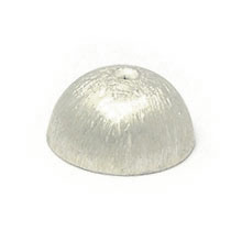 Bali Silver Beads - Brushed Beads