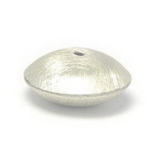 Bali Silver Beads - Brushed Beads