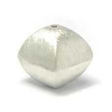 Bali Silver Beads - Brushed Beads