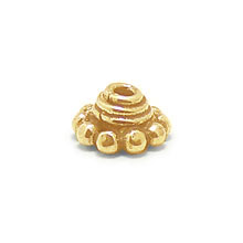 Bali Vermeil-24k Gold Plated - Vermeil Granulated Caps