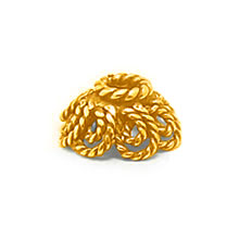 Bali Vermeil-24k Gold Plated - Vermeil Wired Bead Caps