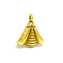 Bali Beads | Sterling Silver Vermeil-24k Gold Plated - Findings, Vermeil Charms and Dangles